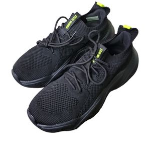 Steve Madden Black‎ Kenji Sneakers sz 9 NWT